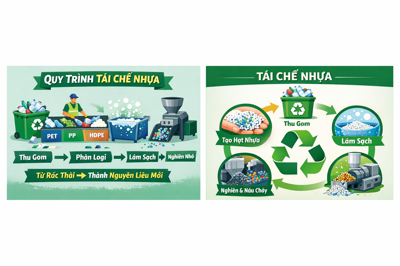 Phong Vy | Nhựa tái chế là gì? Có nên sử dụng không? Phong Vy | Nhựa tái chế là gì? Có nên sử dụng không?