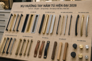 Phong Vy | Tay nắm tủ cho ngành gỗ đẹp, bền, giá tốt cho xưởng mộc