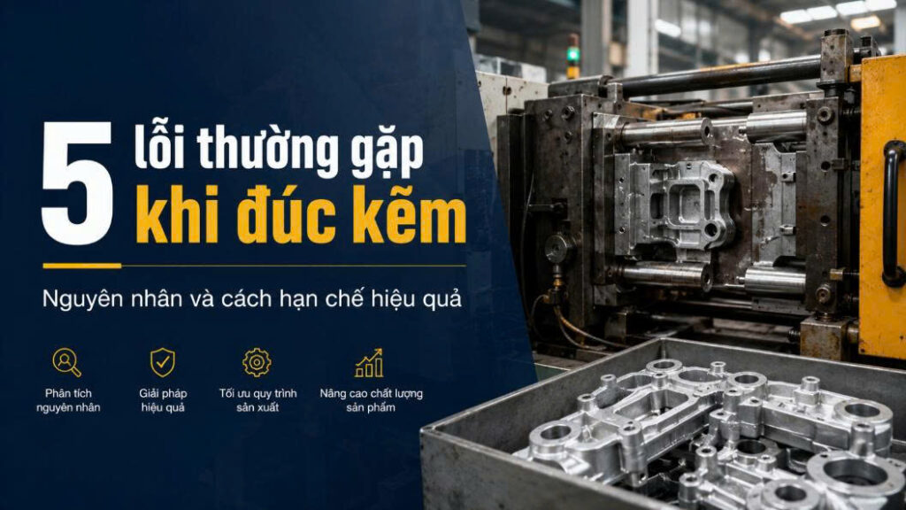 Phong Vy | 5 lỗi thường gặp khi đúc kẽm và cách hạn chế hiệu quả Lỗi thường gặp khi đúc kẽm